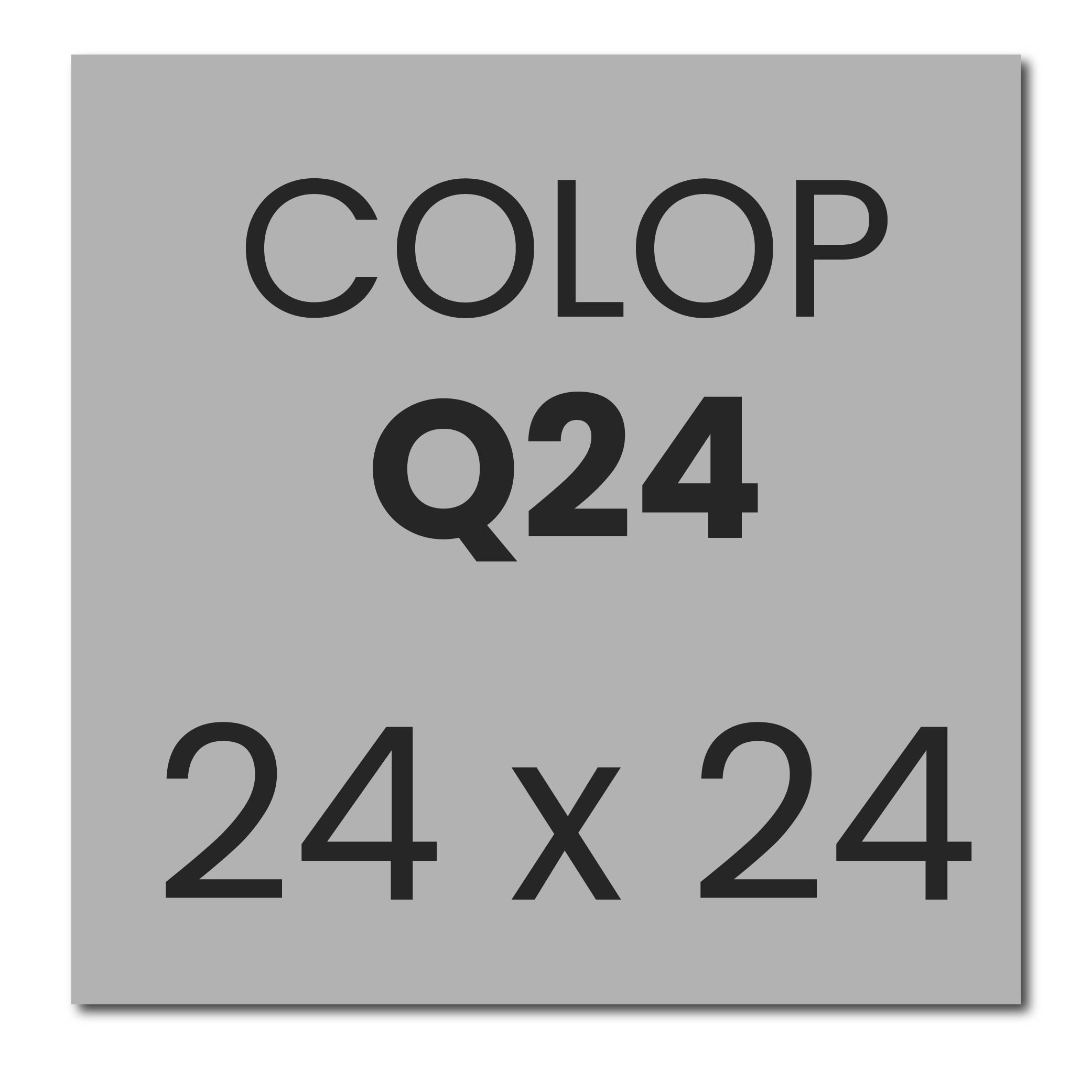 Tekstplaatje Colop Printer Q24