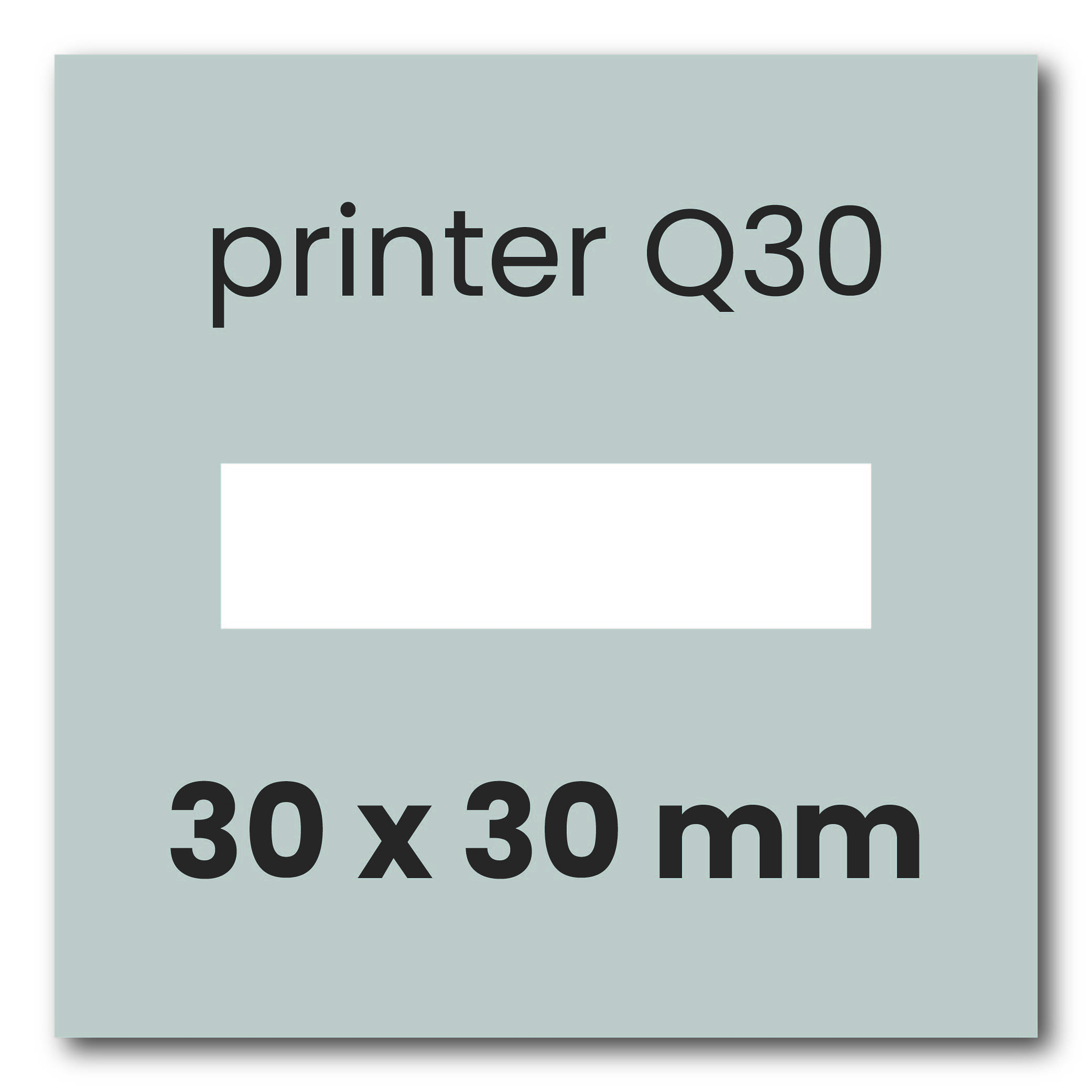 Tekstplaatje stempel Colop Printer Q30 met datum | Kantoorstempels.nl