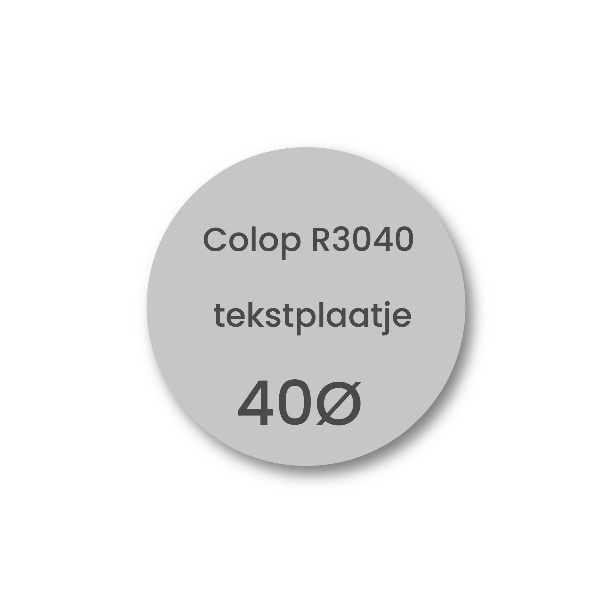 Stempelplaatje Colop eXpert 3040