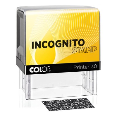 Colop printer 30 incognito stamp