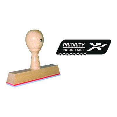 PRIORITY Stempel PostNL van Hout