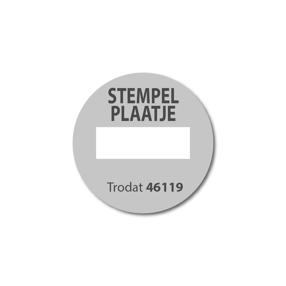 Stempelplaat Trodat Printy 46119 datumstempel